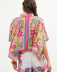 Tangerine & Pink Keilani Button Up