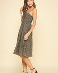 Camel Leopard Tina Dress