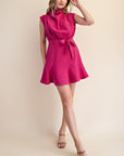 Magenta Andromeda Mini Dress