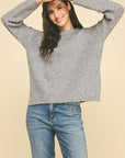 Light Charcoal Britt Sweater