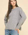 Light Charcoal Britt Sweater