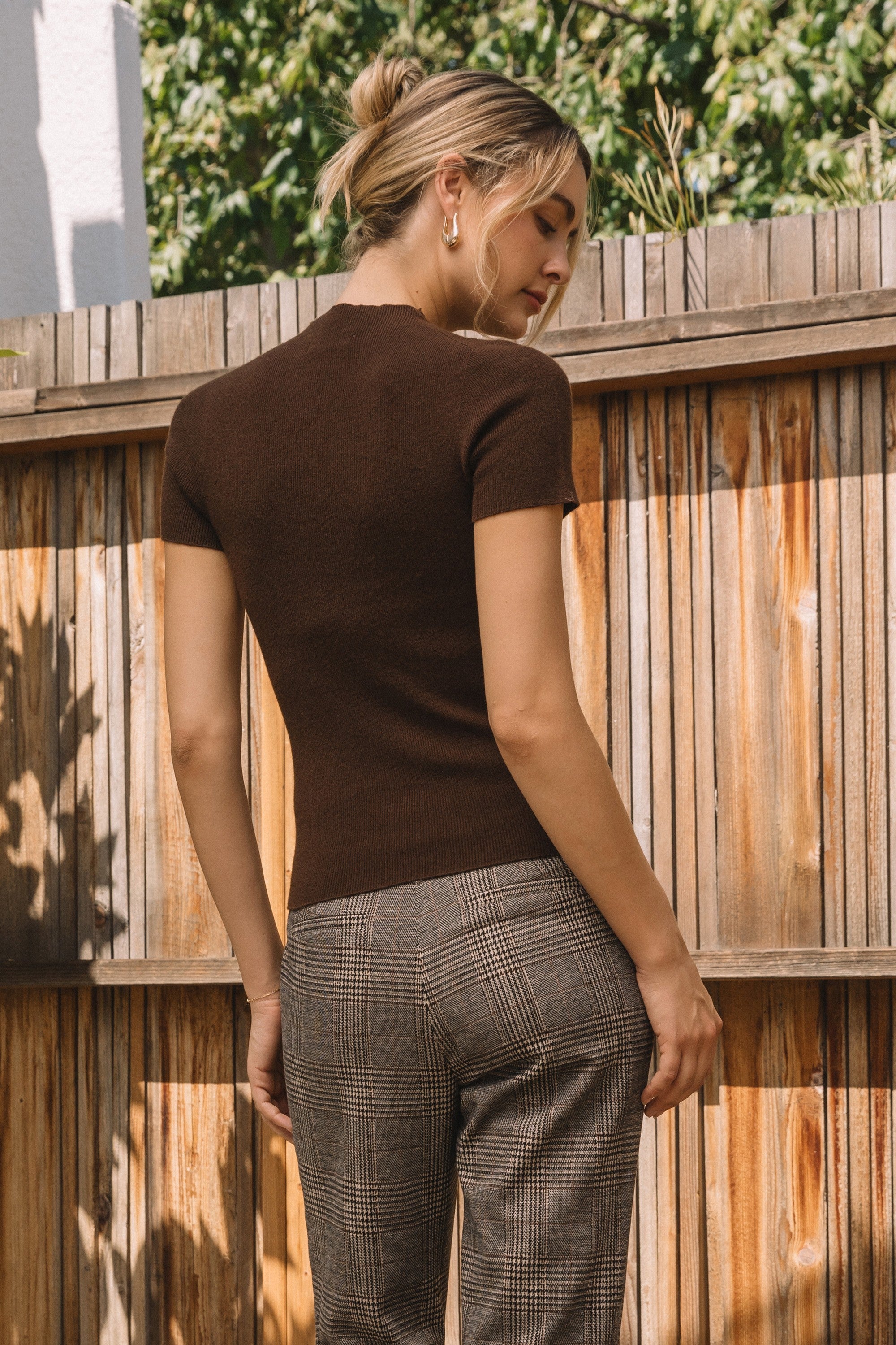 Dark Chocolate Gracie Top