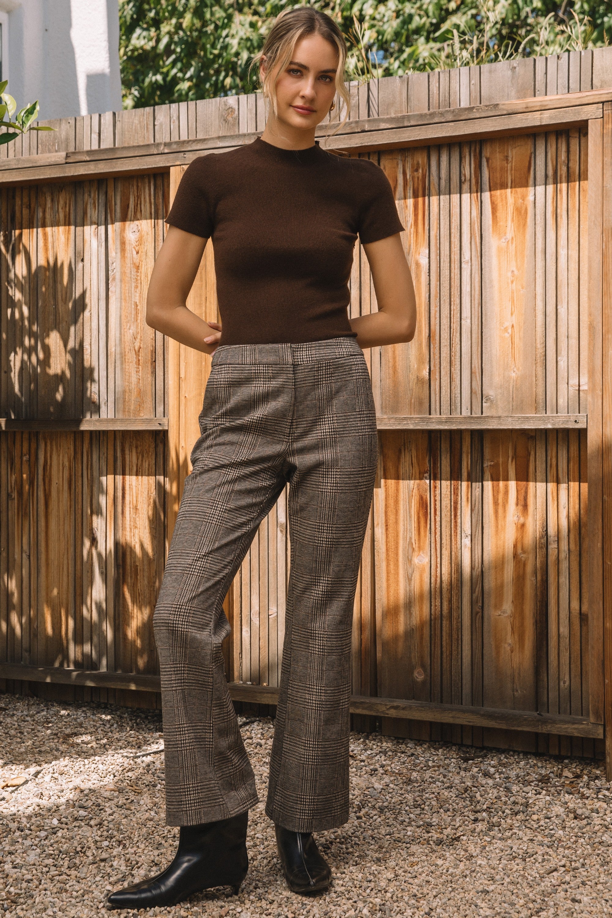 Dark Chocolate Gracie Top