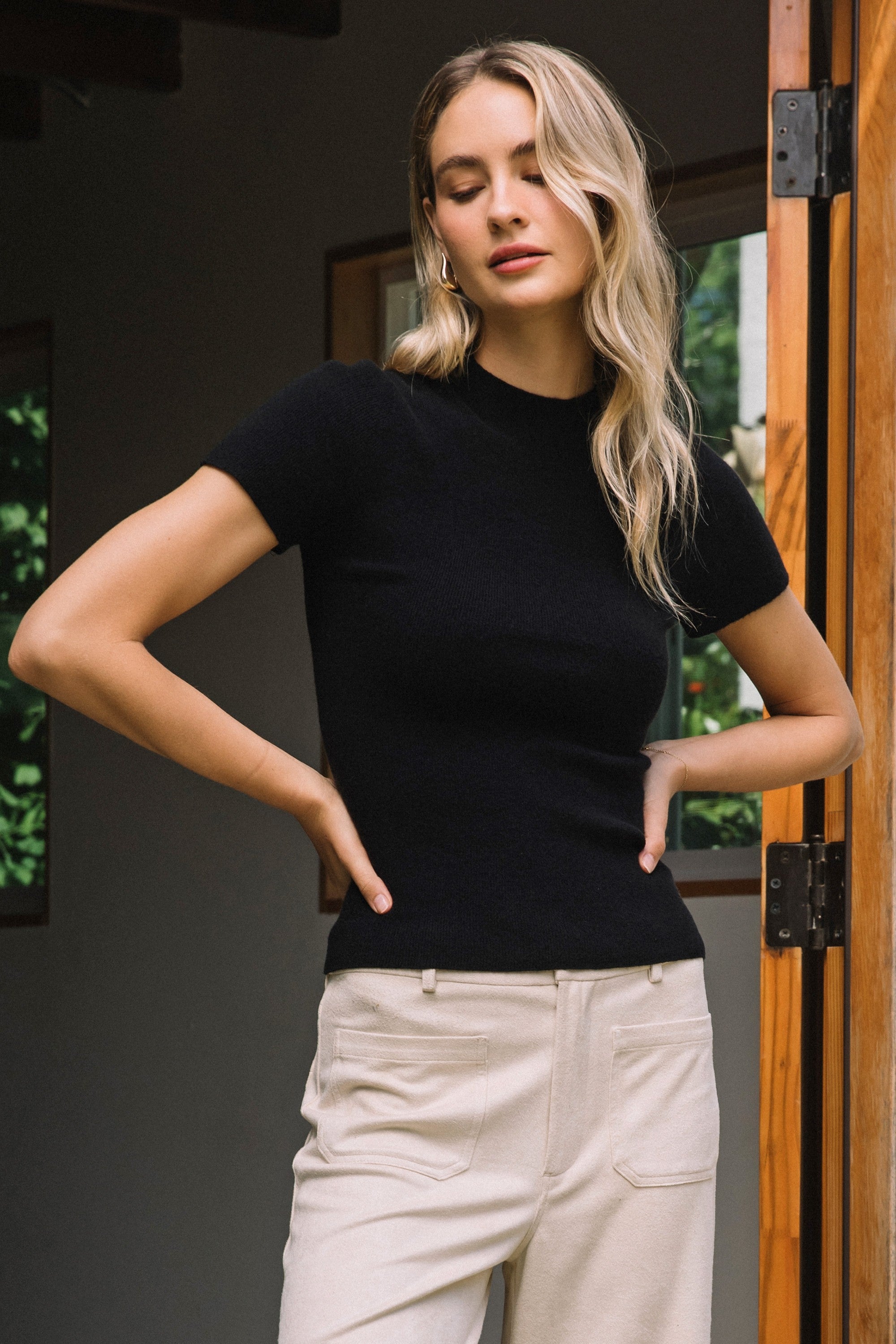 Black Gracie Top