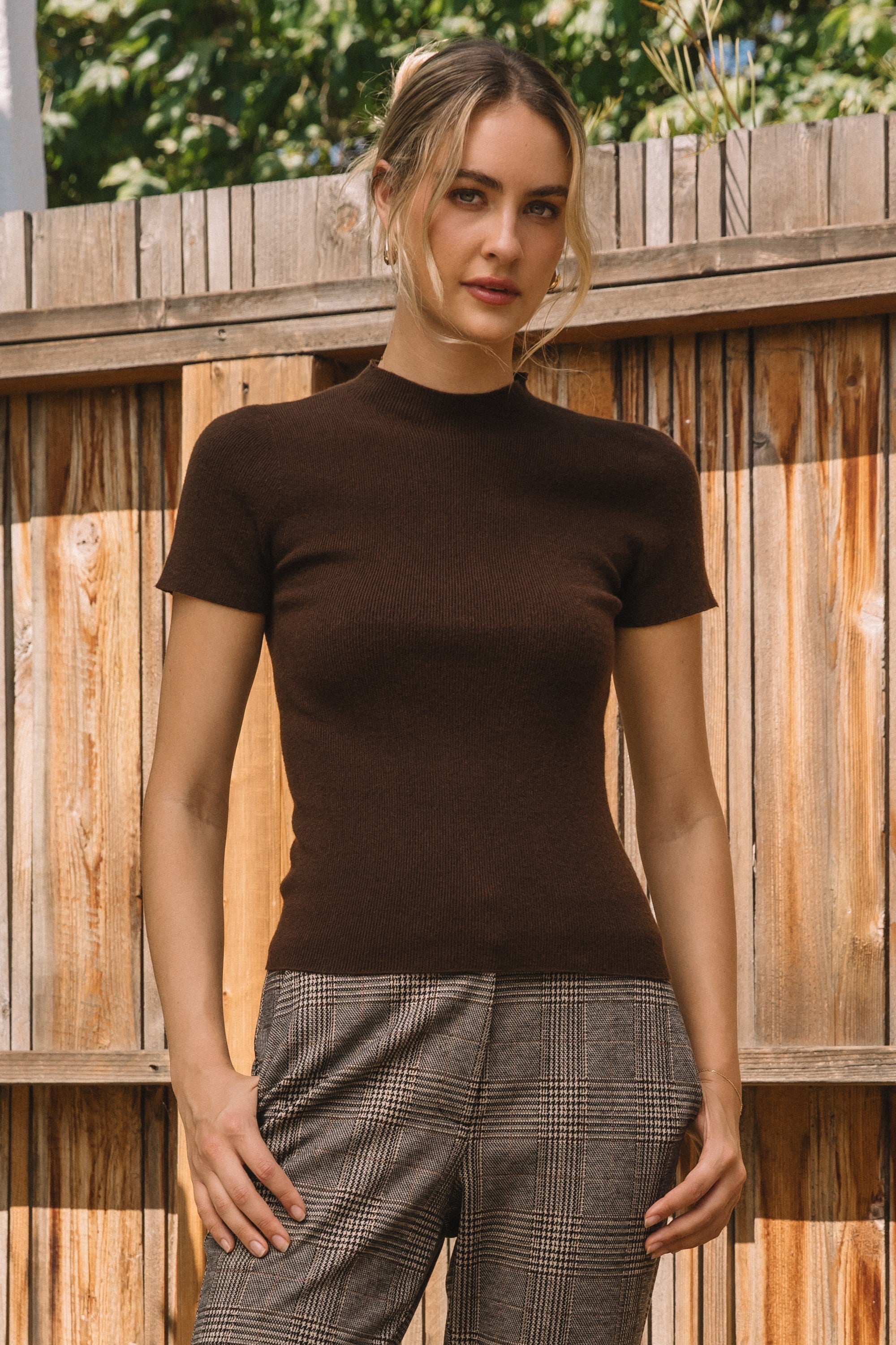 Dark Chocolate Gracie Top
