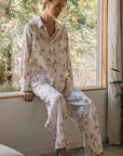 Ivory & Taupe Blake Blouse