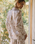 Ivory & Taupe Blake Blouse