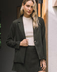 Dark Green Dorian Blazer