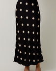Bri Dot Midi Skirt
