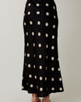 Bri Dot Midi Skirt