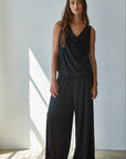 Black Solene Sleeveless Top