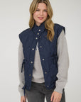 Navy Bowie Puffer Vest