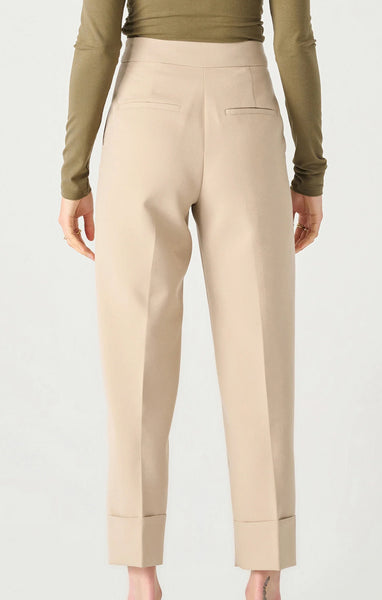 Light Taupe Cuff Pants