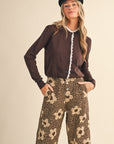 Ash Brown Taylor Cardigan