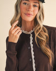Ash Brown Taylor Cardigan