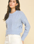 Baby Blue Anora Sweater