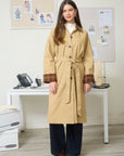Khaki Coastal Trench