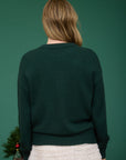 Hunter Green Merry Sweater