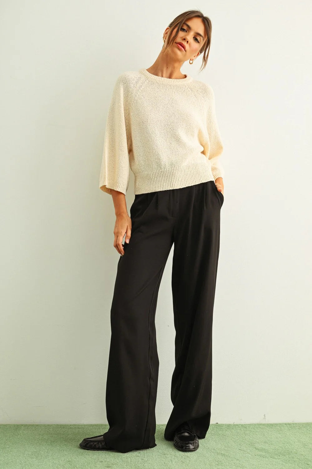 Beige Thea Sweater