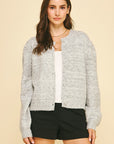 Heather Grey Anika Cardigan