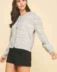 Heather Grey Anika Cardigan