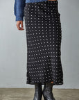 Black Polka Dot Pennelope Skirt