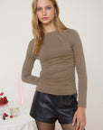 Taupe Kamille Top
