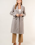 Grey Northwest Trench Coat