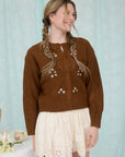 Brown Pepper Sweater