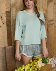 Light Mint Drew Sweater