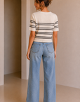 Gatewood Oatmeal Stripe Sweater