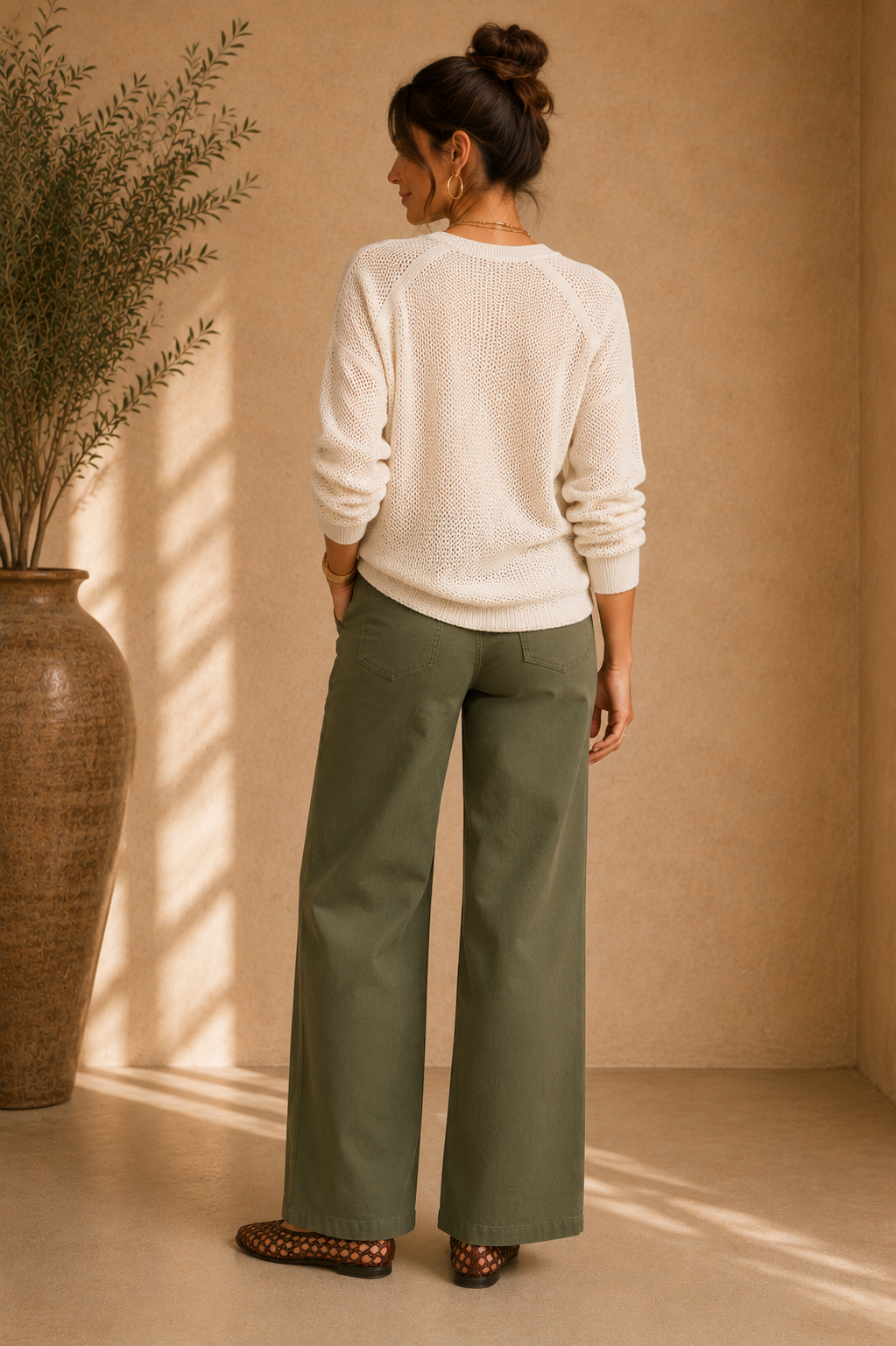 Vintage Ari Forester Green Pant