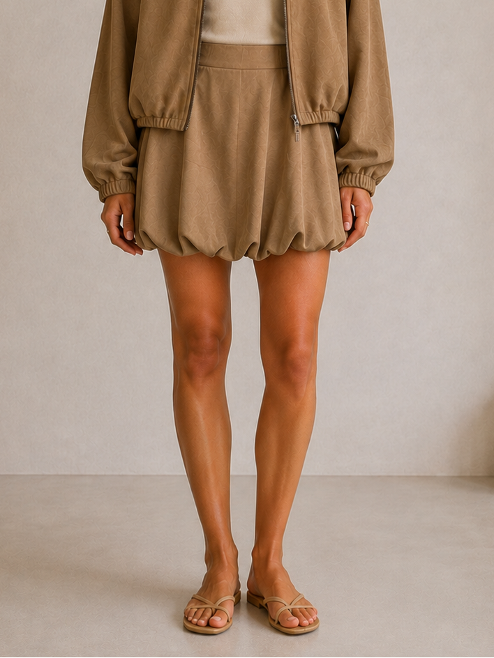 Ash Mocha Skirt