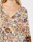 Floral Mallory Blouse