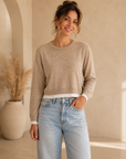Taupe Natalie Sweater