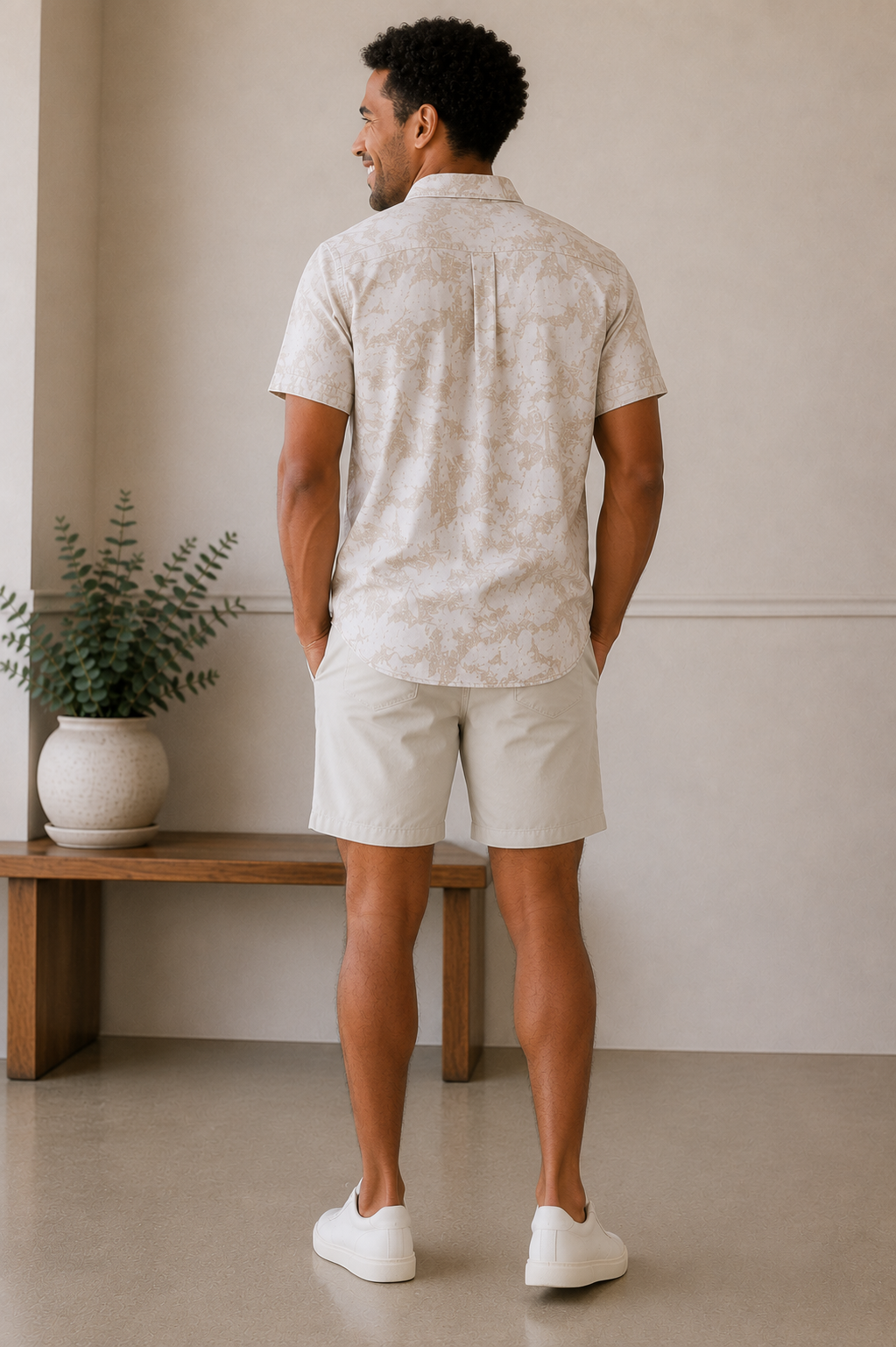 Sand Silas Short Sleeve Shirt