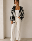 Black & White Aden Sweater