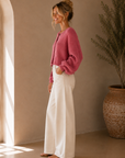 Vintage Rose Thistle Cardi