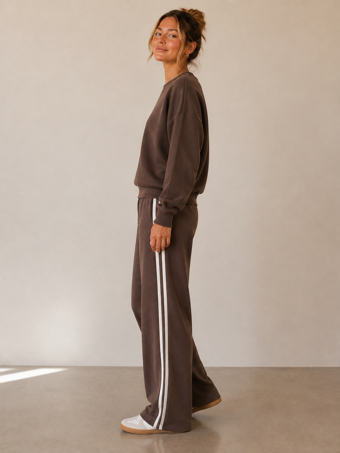 Dark Chocolate Breakaway Track Pant
