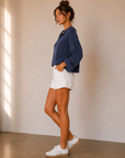 Navy Eloise Sweater
