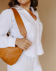 White Campo Button Up Gauze Top