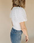 White Mariella Top