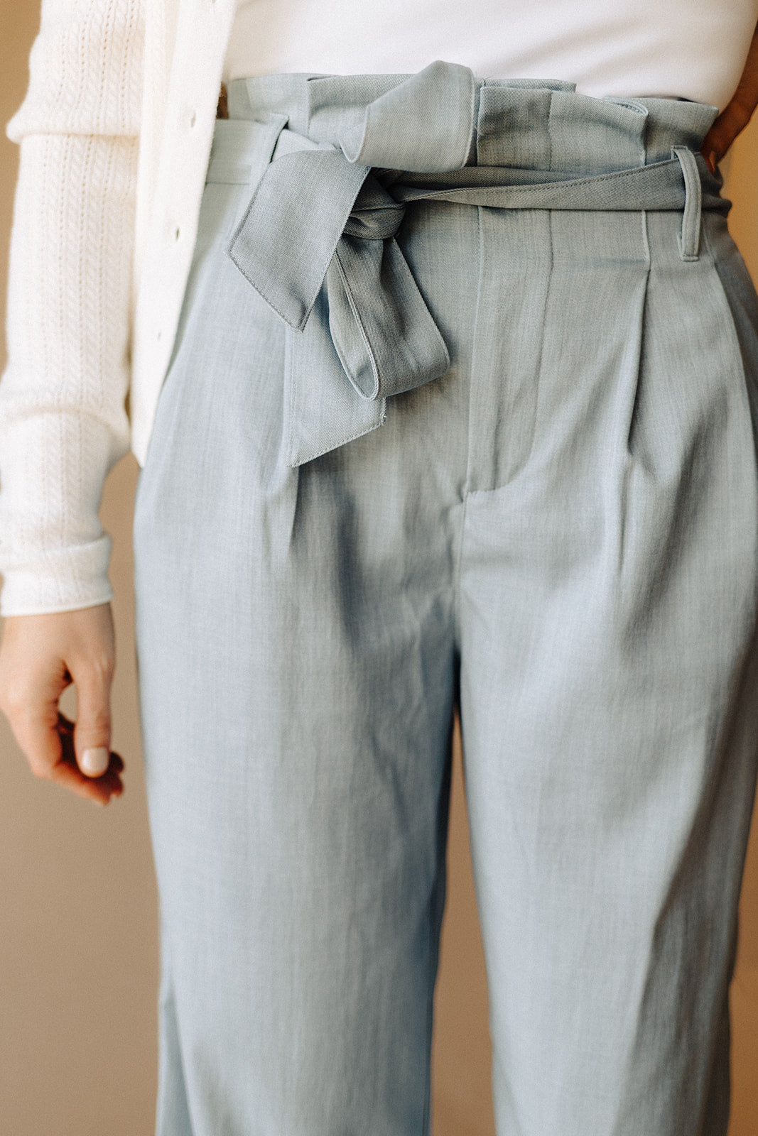Blue Wide Oasis Pants