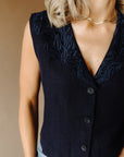 Navy Nicole Vest