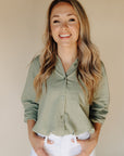 Avocado The Perfect Linen Top