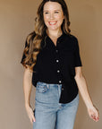 Onyx Dalia Button Up