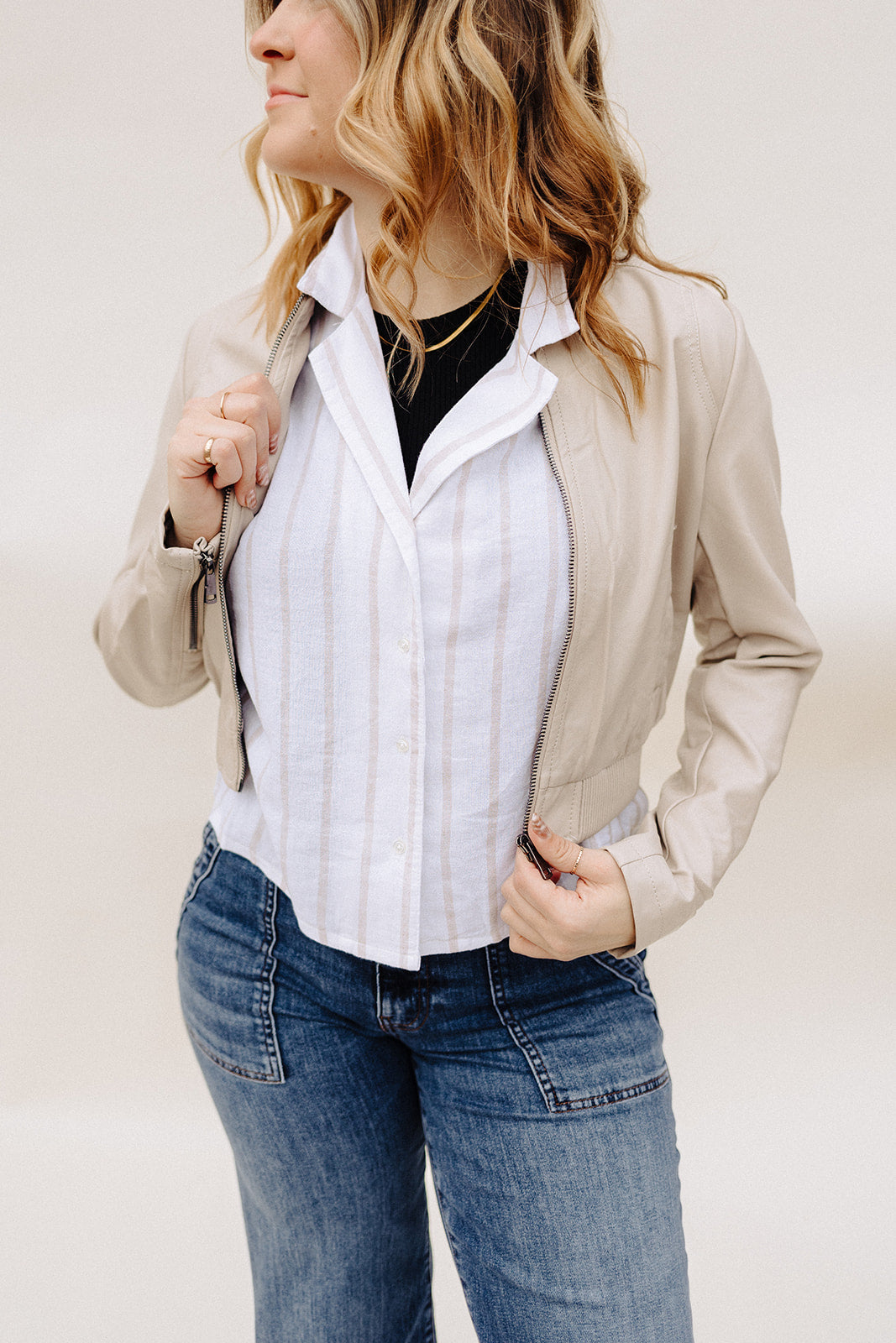 Taupe Kailyn Jacket