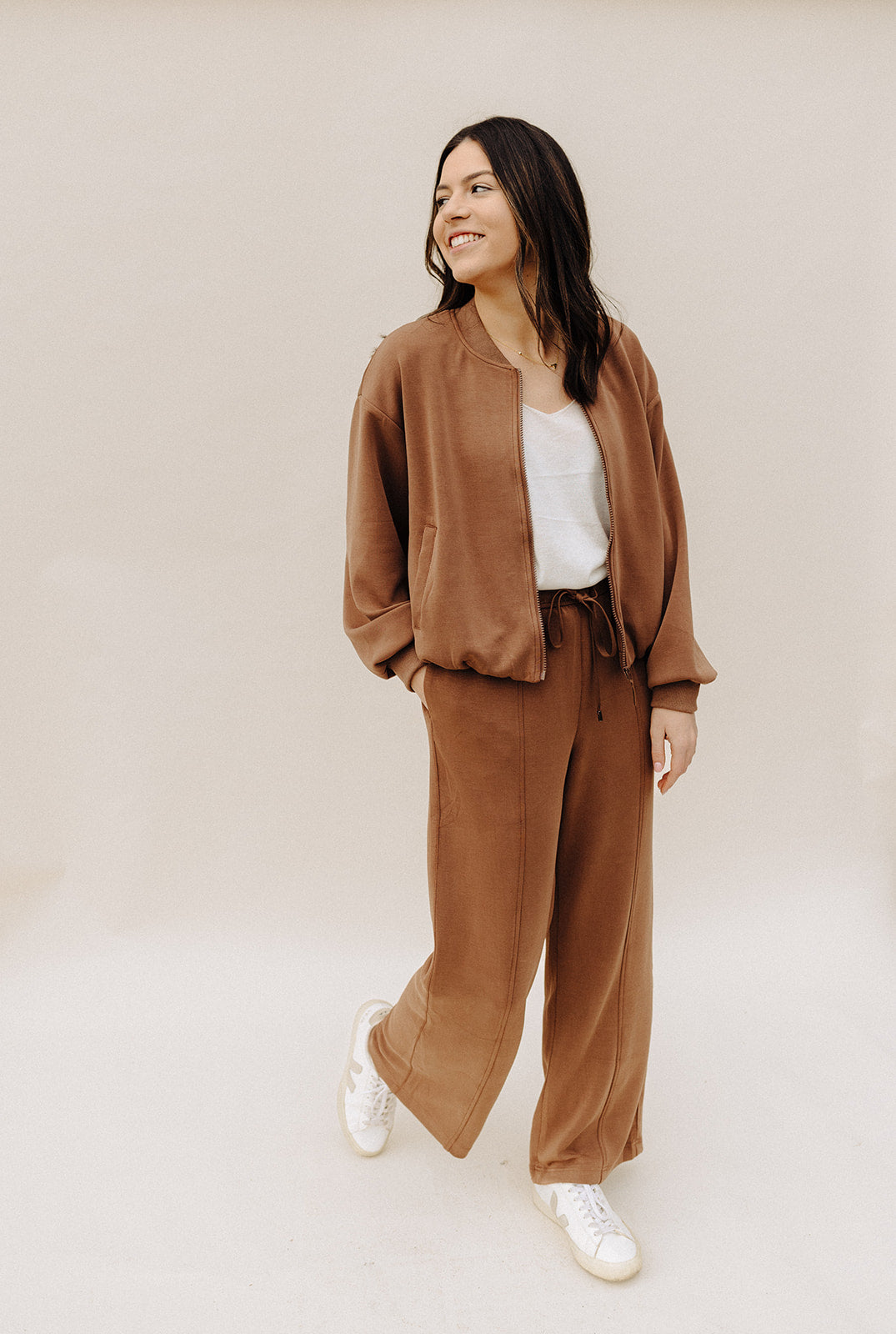 Brown Soft Laya Pants