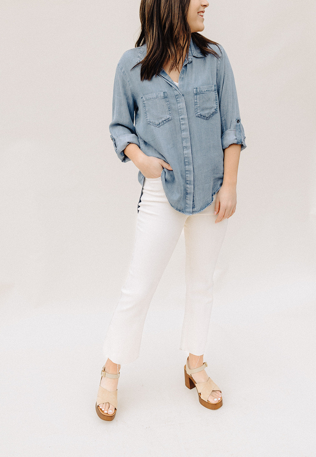 Grecian Blue Riley Shirt