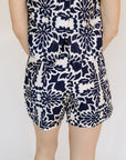 Navy & Ivory Lulu Top